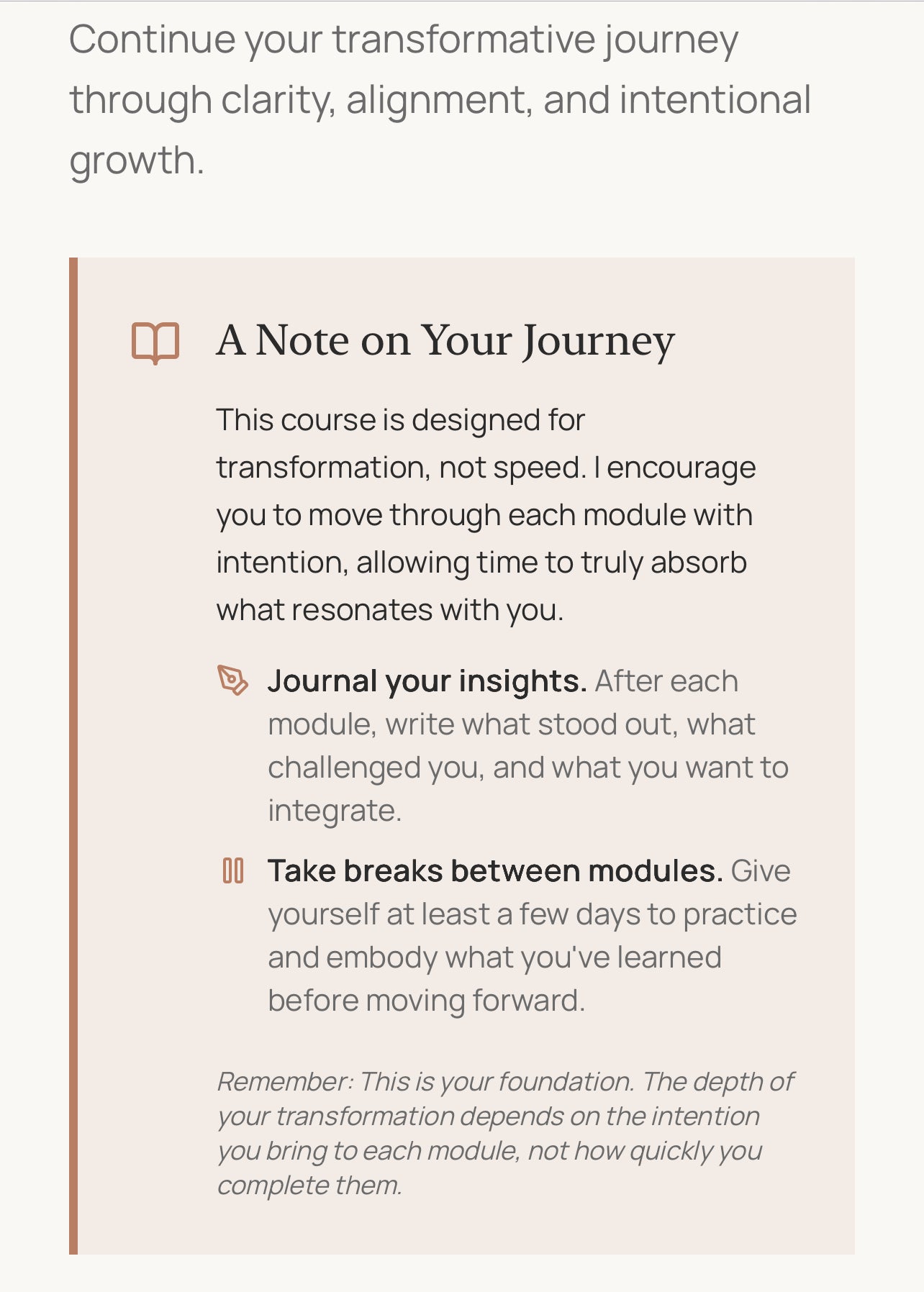 The Reset Clarity Guided Experience™