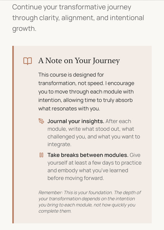 The Reset Clarity Guided Experience™