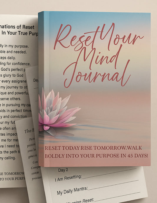 The Reset Journal-Walk Boldly Into Your Purpose In 45 Days!